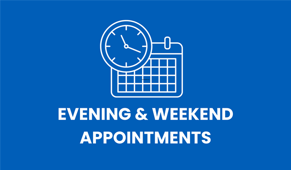 Evening and Weekend Appointments at Eaglescliffe Medical Practice